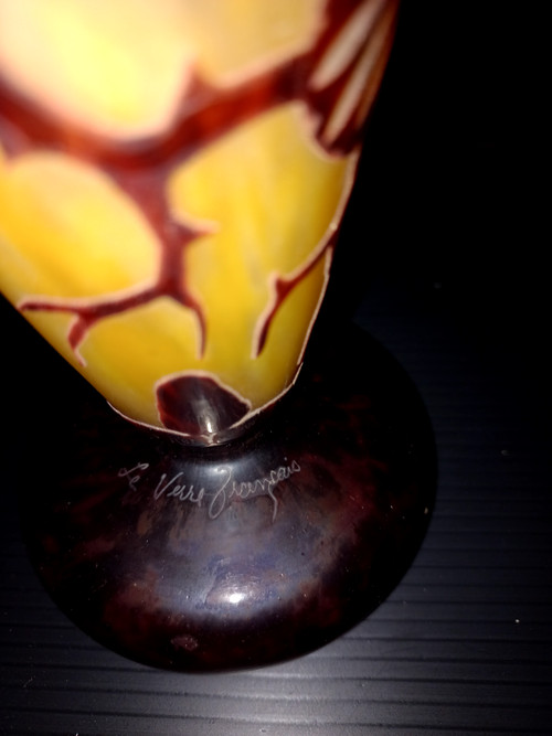 Vaso "Spinette" Le Verre Français