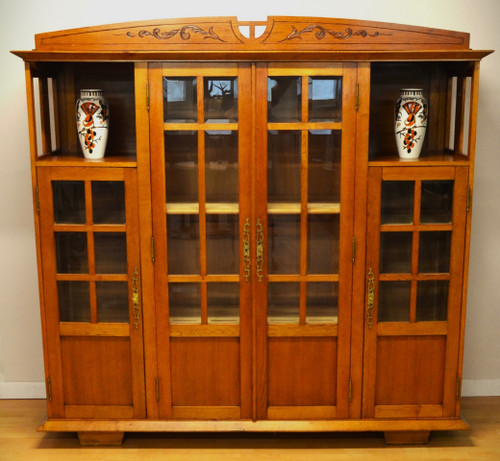 Arts&Crafts oak bookcase
