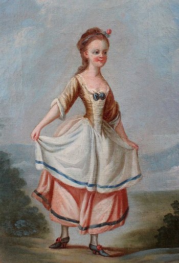 Large Trumeau Mirror, Louis XVI style - 2nd half of the 19th century