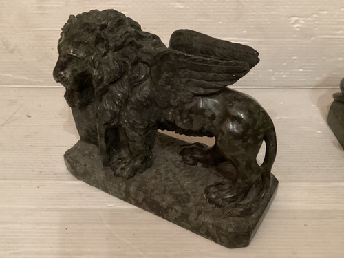 Coppia di leoni
