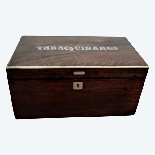 Tobacco box and cigars
