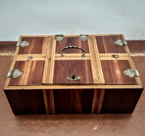 Coffret en prunier XVIIIe siècle