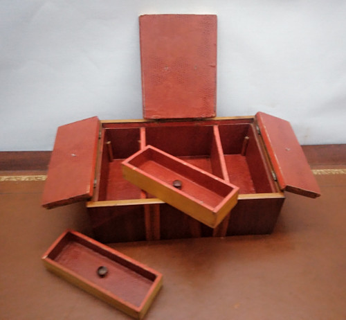 Coffret en prunier XVIIIe siècle