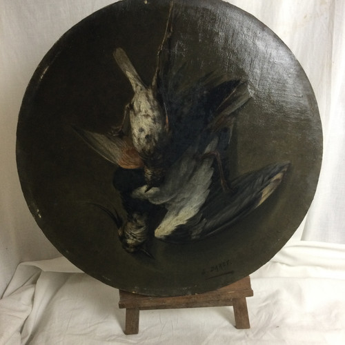 LOUIS DAREY Vogeltrophäe
