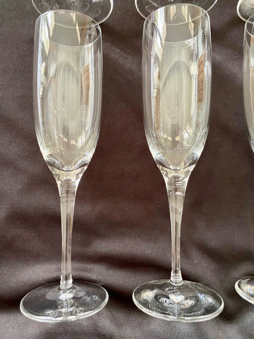 Baccarat Champagne flutes