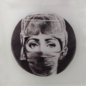 Très rare cendrier/ vide poche  en porcelaine par Piero Fornasetti 
