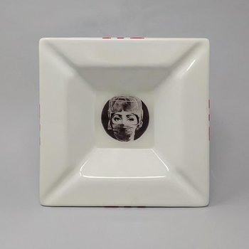 Très rare cendrier/ vide poche  en porcelaine par Piero Fornasetti 