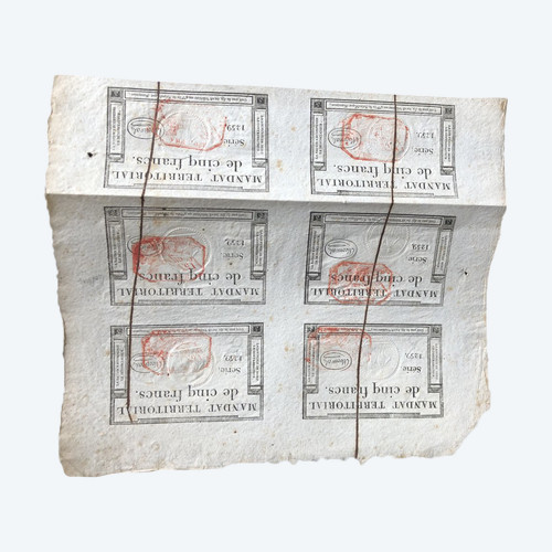 Mandat Territoriaux - 6 X 5 Francs 1796