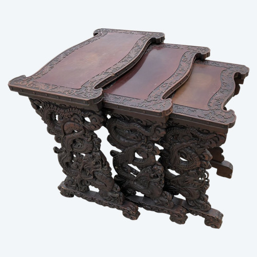 Chinese Nesting Tables Early 20th Century