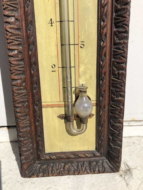 Pair Of Barometer - Thermometer