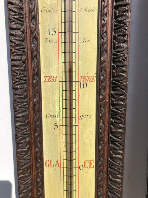 Pair Of Barometer - Thermometer