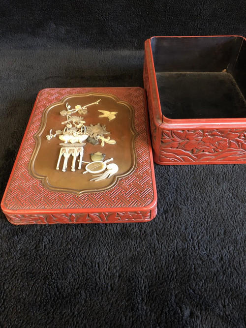 Coffret Laque Du Japon Fin XIXéme