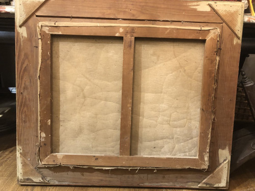 Peinture Sur Toile école Du XXe - Le Port