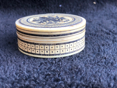 Louis XVI Period Ivory And Silver Box