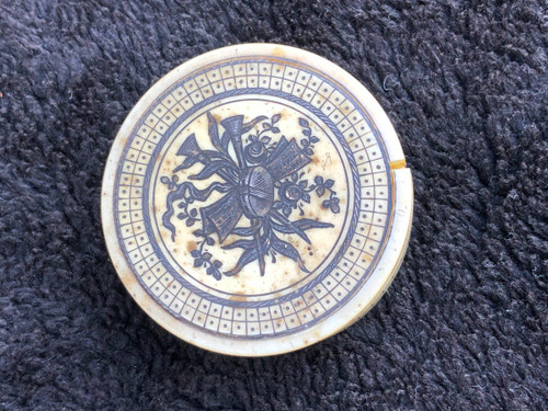 Louis XVI Period Ivory And Silver Box