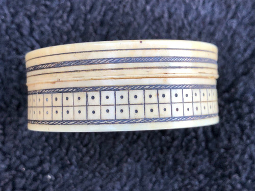 Louis XVI Period Ivory And Silver Box