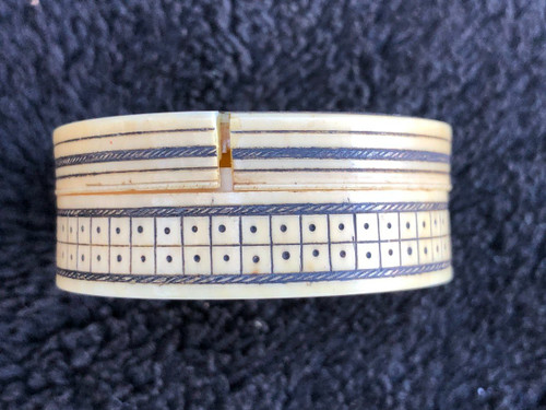 Louis XVI Period Ivory And Silver Box