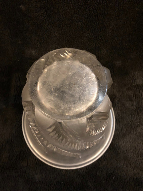 Vase Fougères Lalique Frankreich Circa 1940-50