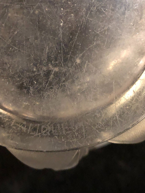 Vase Fougères Lalique Frankreich Circa 1940-50
