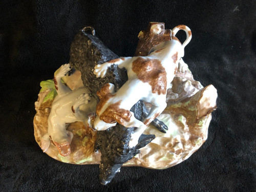 Important Meissen Porcelain Group After J.j.kaendler