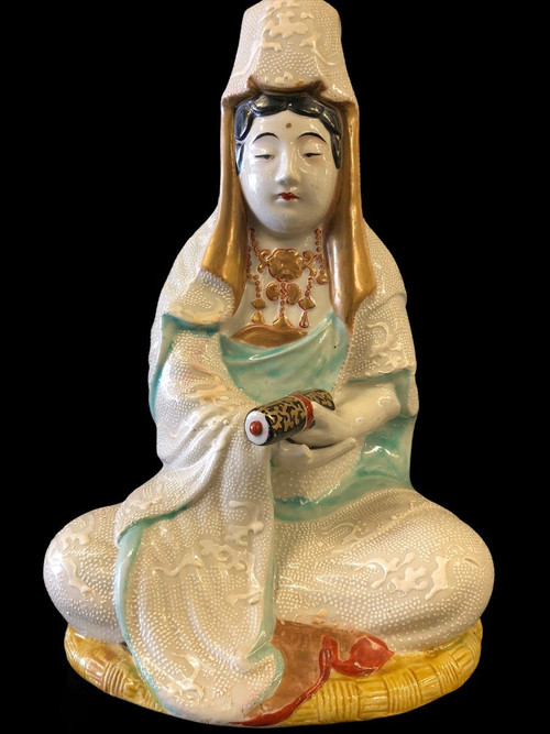 Buddha in porcellana giapponese Fine XIX o inizio XX secolo