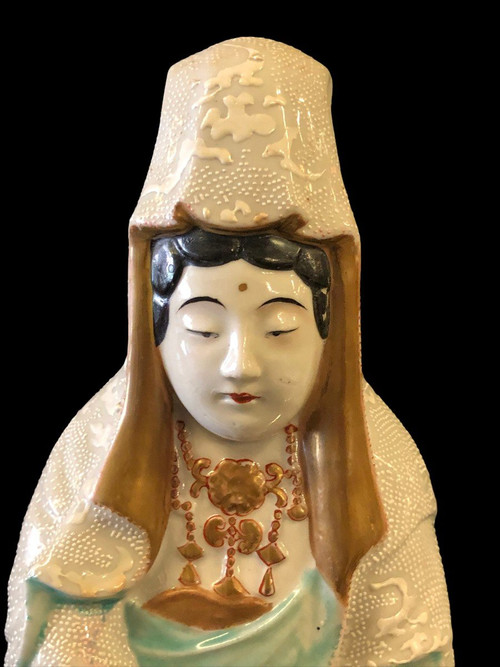 Buddha in porcellana giapponese Fine XIX o inizio XX secolo