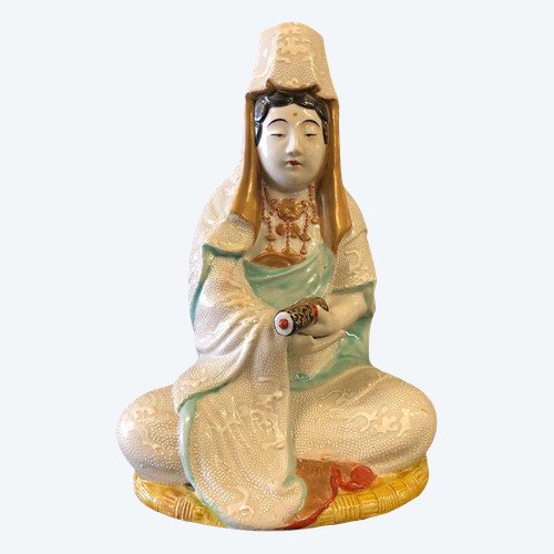 Buddha in porcellana giapponese Fine XIX o inizio XX secolo