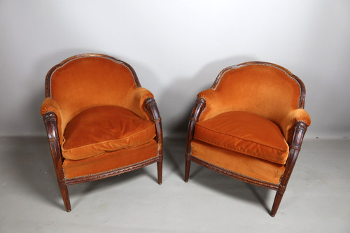 Paire de fauteuils de Paul Follot (1877-1941)