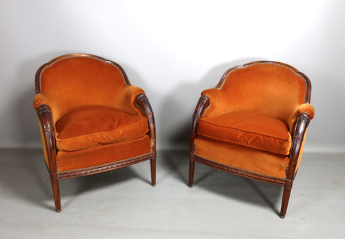 Paire de fauteuils de Paul Follot (1877-1941)
