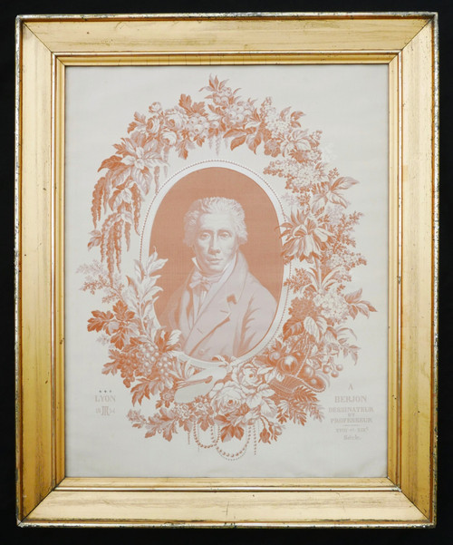 Jules REYBAUD and Jean-Jacques RINGARD, Portrait of painter Antoine Berjon