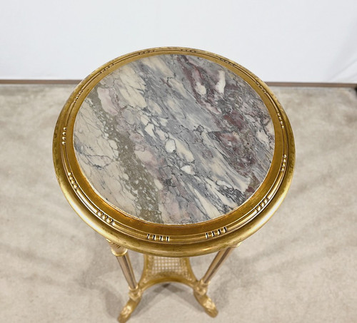 Haute Desserte en Bois Doré, style Louis XVI – 1920
