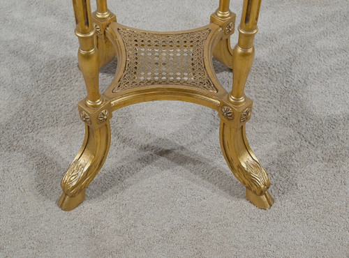 Haute Desserte en Bois Doré, style Louis XVI – 1920