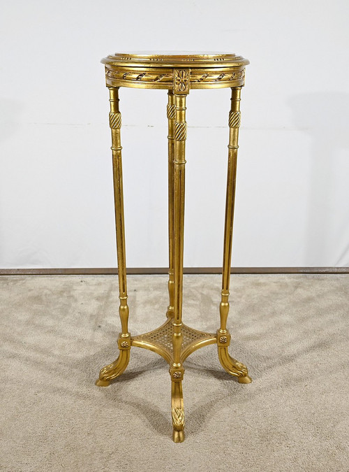 Haute Desserte en Bois Doré, style Louis XVI – 1920