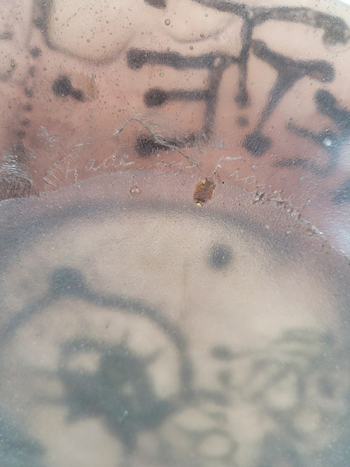 Ceci N'est Pas Une Assiette, Teller signiert von Dali Et Daum, 20. Jahrhundert