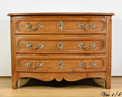 Kommode aus Kirschbaum Massivholz, Epoche Transition Louis XIV / Regency - Anfang 18.