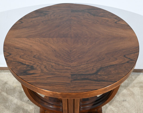 Rosewood pedestal table, Art Deco - 1940
