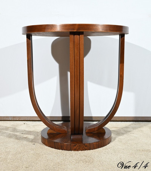 Rosewood pedestal table, Art Deco - 1940