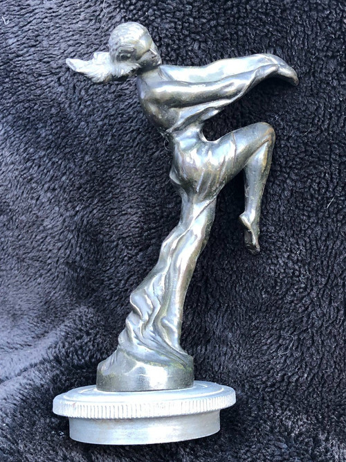 Tappo del radiatore in bronzo di Max Le Verrier - Art Déco
