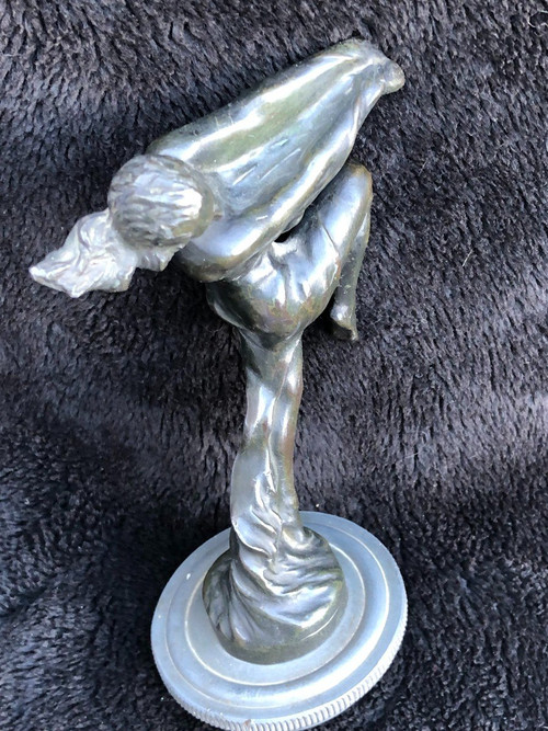 Tappo del radiatore in bronzo di Max Le Verrier - Art Déco