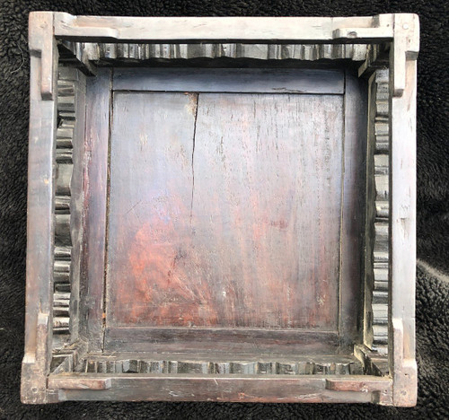 Scholar's Table Or Wooden Tray Inlaid With Mother-of-pearl Indochina 19th