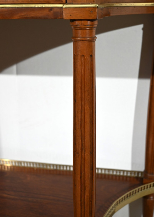 Piccola console in mogano, periodo Luigi XVI - Fine XVIII secolo