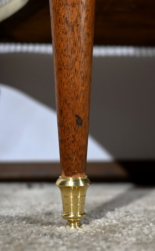 Piccola console in mogano, periodo Luigi XVI - Fine XVIII secolo