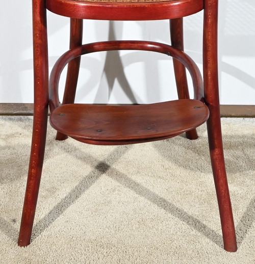 Seggiolone in faggio n°12303, timbro Thonet - Inizio XX secolo