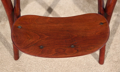 Seggiolone in faggio n°12303, timbro Thonet - Inizio XX secolo