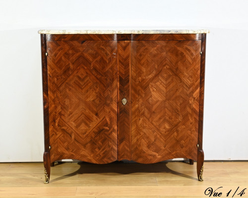 Credenza in palissandro e legno di palissandro, stile Luigi XV - Inizio XX secolo