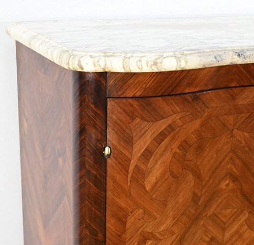 Credenza in palissandro e legno di palissandro, stile Luigi XV - Inizio XX secolo