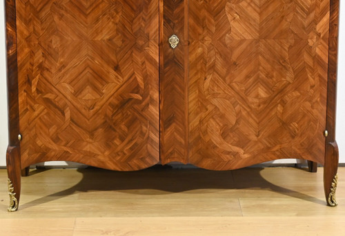 Credenza in palissandro e legno di palissandro, stile Luigi XV - Inizio XX secolo