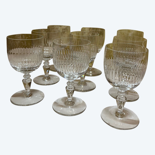 9 Baccarat-Wassergläser