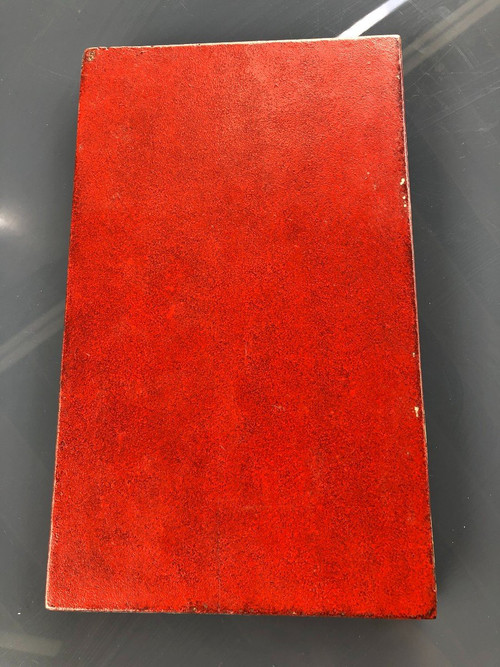 Album erotico cinese a fisarmonica 12 acquerelli su seta dell'inizio del XIX secolo