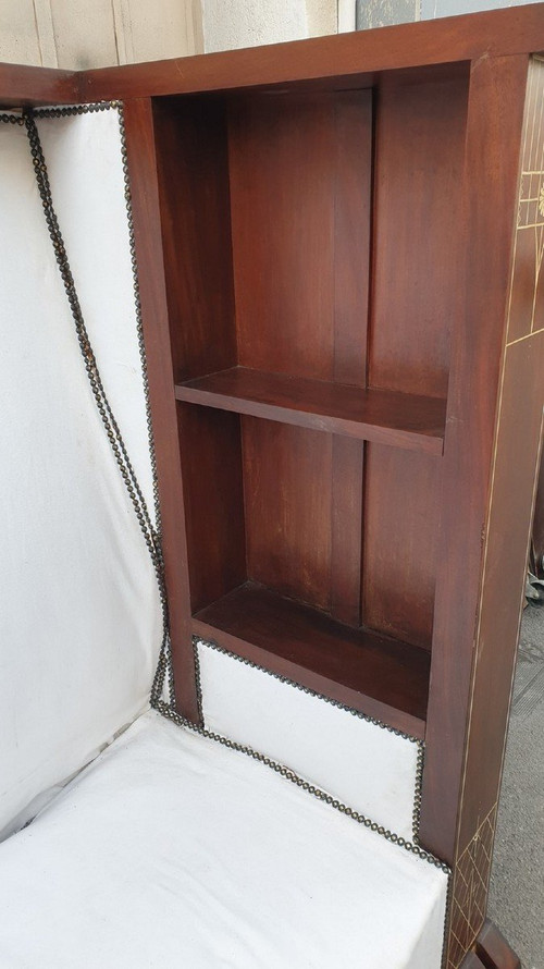 *special offer* Large Jungendstil Bench, Center, Late 19th Early 20th Century